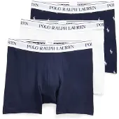 Ralph Lauren für Herren. 714830300036 Dreierpack Boxershorts blau, weiß (M), Heimtextilien, Baumwolle