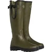 Le Chameau Gummistiefel Vierzon Jersey Chameau Femme Vert Damen-Schuhgröße 36