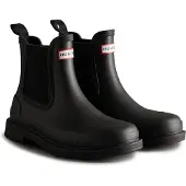Hunter Womens Chelsea Commando Boot black (BLK) 9
