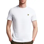 Lyle & Scott T-Shirt Plain T-Shirt Herren White-M