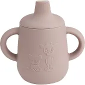 Nuuroo - Aiko silicone cup with sippy lid - Woodrose