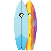 Ocean & Earth Mr Flame Epoxy Super Twin 5´9´´ Surfbrett