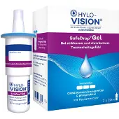 Hylo-Vision SafeDrop Gel Augentropfen 2x10 ml