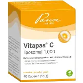 Pascoe pharmazeutische Präparate GmbH Vitapas C liposomal 1.000 Kapseln schützt die Zellen vor oxidativem Stress, 90 St. Kapseln