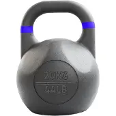 Gladiatorfit Kettlebell aus Stahl mit Pulverbeschichtung 1 St