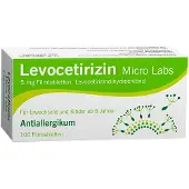Levocetirizin Micro Labs 5 mg Filmtabletten 100 St