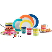 Flamefield Colours Melamin Geschirr-Set 16-tlg.