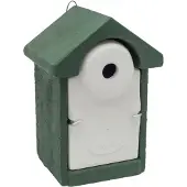 Cj Wildlife Nistkasten „Sevilla“ WoodStone Grün 28 mm | Vogelhaus Holzbeton |