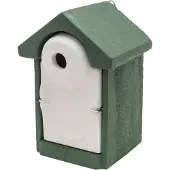 Cj Wildlife Nistkasten „Sevilla“ WoodStone Grün 32 mm | Vogelhaus Holzbeton |