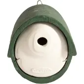 Cj Wildlife Nistkasten „Alicante“ WoodStone Grün 32 mm | Vogelhaus Holzbeton |