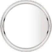 Olympia rundes Serviertablett Edelstahl 35,5cm
