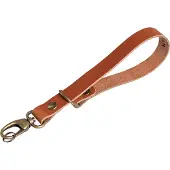 The Hantler Das Hantler Handgelenkband Kastanie / Messing