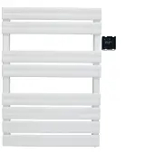 Purline Handtuchhalter weiß mit Funksteuerung 500W NTW-16