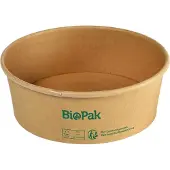 Biopak Salat-Schale Ronda 700 ml, Braun, 50 Stück