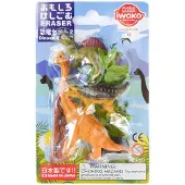 Iwako Puzzle Radiergummis Dinosaurier II