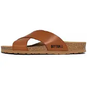 Bayton Pantoletten "Gomera" in Hellbraun - 39