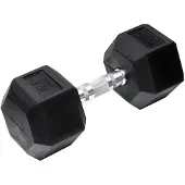 Orange Gym Hex-Hantel 30 kg Schwarz