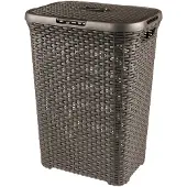 Curver Style 144873, 60 l, Quadratisch, Rattan, Braun, CE, 448 mm
