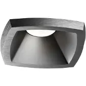 LIGHT-POINT Mirage 1+ Einbauspots 2700/3000K Titanium - , dimmbar, Metallisch, für Wohnzimmer, Aluminium