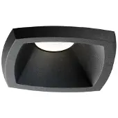 LIGHT-POINT Mirage 1+ Einbauspots 2700/3000K Black - , dimmbar, Schwarz, für Wohnzimmer, Aluminium