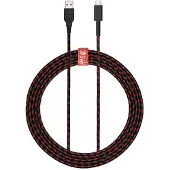 Afterglow 500-211-EU, 2,4 m, USB A, USB C, Schwarz, Rot