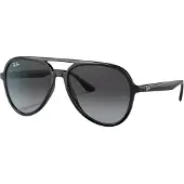 Ray-Ban RB4376, Erwachsener, Uni, Pilot, Pilot, Vollrand, Schwarz