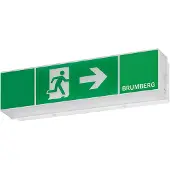 Brumberg 10159083 LED-Wandeinbauleuchte für Gerätedosen, 230 V AC, 50 Hz, 1,5 W, 3.000 K, schwarz