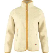 Fjällräven Jacke Vardag Pile Fleece Chalk White Damen-S