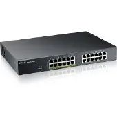 Zyxel GS1915-24EP, Managed, L2, Gigabit Ethernet (10/100/1000), Power over Ethernet (PoE), Rack-Einbau, Wandmontage