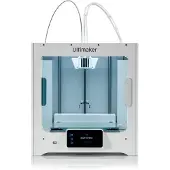 Ultimaker 3D-printer Ultimaker S3 opvarmeligt trykunderlag, Dual-Dysesystem (dual extruder)
