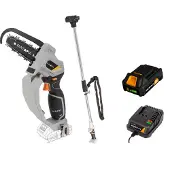 Batavia Maxxpack Nexxsaw (V2) 18 V Akku-Einhand-Kettensäge SET inklusive Verlängerungsstiel