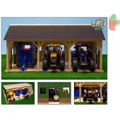 Kids Globe 610340 1:16 Traktor Scheune