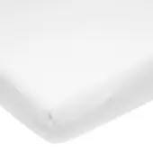 Meyco Molton Stretch Spannbetttuch Weiß 50 x 90 cm