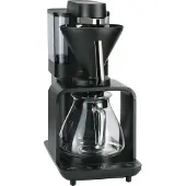 Melitta 1024-11, Filterkaffeemaschine, Eingebautes Mahlwerk, 1515 W, Schwarz, Silber
