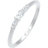 Elli Ring Zirkonia Marquise Elegant Verlobung 925 Silber Elli Silber