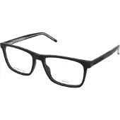 Tommy Hilfiger Eyewear TH 1945 Herren-Brille inkl. Gläser Vollrand Quadratisch Acetat-Gestell 56/17/145, schwarz