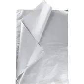 Creotime Seidenpapier 50x70 cm Silber 25 Stück