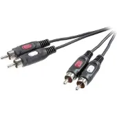 Speaka Professional Speaka Audiokabel 2x Cinch 0.5 m