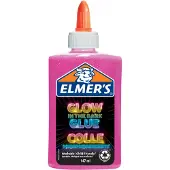 ELMER'S - Glow-in-the-dark Liquid Glue - Pink (147 ml) (2162079)