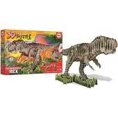Educa Borras - Puzzle 3D T-Rex 82 elementy, premium ukadanka do relaksu