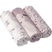 Lassig Heavenly Swaddle Decken 80x80 cm, MultiFlowers