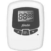 Alecto DBX-80BU - Zusätzliches Babyeinheit für DBX-80, weiß/anthrazit