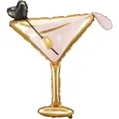 Rubies Ballon en alu - Verre à Martini