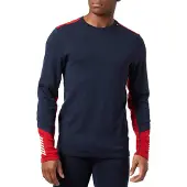 Helly Hansen Lifa Merino Midweight Crew, Herren, Navy