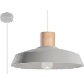 Sollux Hängeleuchte AFRA 1xE27 15W betoNicht zutreffendrewnein 115x40x40cm