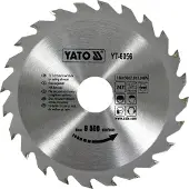 YATO Plattensäge für Holz 160x30mm 24 mit YT-6056