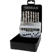 Terrax 19-piece drill set RUKO Terrax HSS