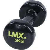 Lifemaxx Vinyl Kurzhantel-Set 2 x 5 kg Schwarz