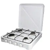 EDM Gas Gaskocher Campingküche 4 Brennern
