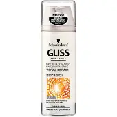 Schwarzkopf Gliss Total Repair, 150 ml, Frauen, Sprödes Haar, trockenes Haar, Alle Farben, Reparatur, Glanz, Glättend, Pumpenflasche